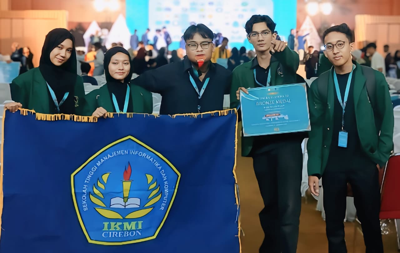 Tim STMIK IKMI Cirebon Raih Perunggu di Cipta Nusantara Fest Yogyakarta