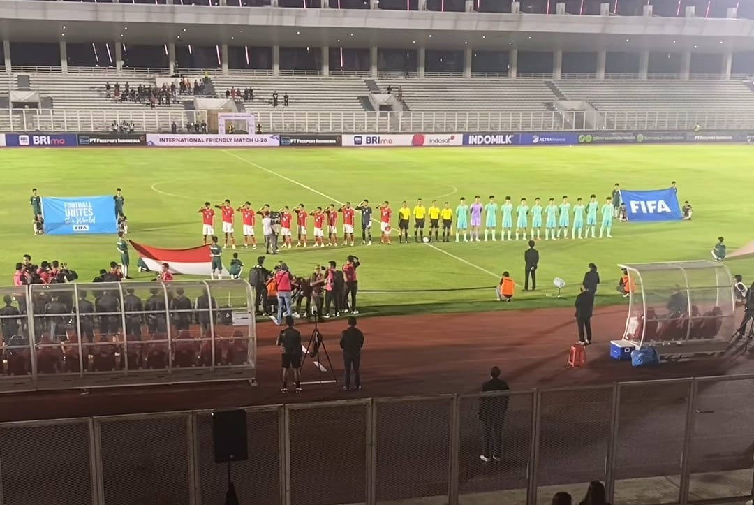 Berkat Gol Penalti Figo Dennis, Timnas Indonesia U-20 Imbangi China 