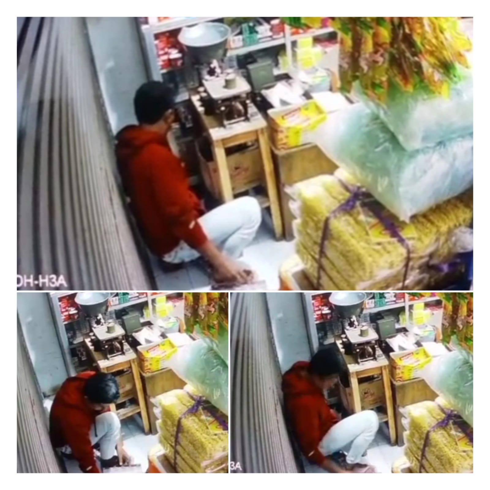 Aksi Diduga Pencurian di Pasar Pasalaran Cirebon Viral, Pelaku Ternyata...