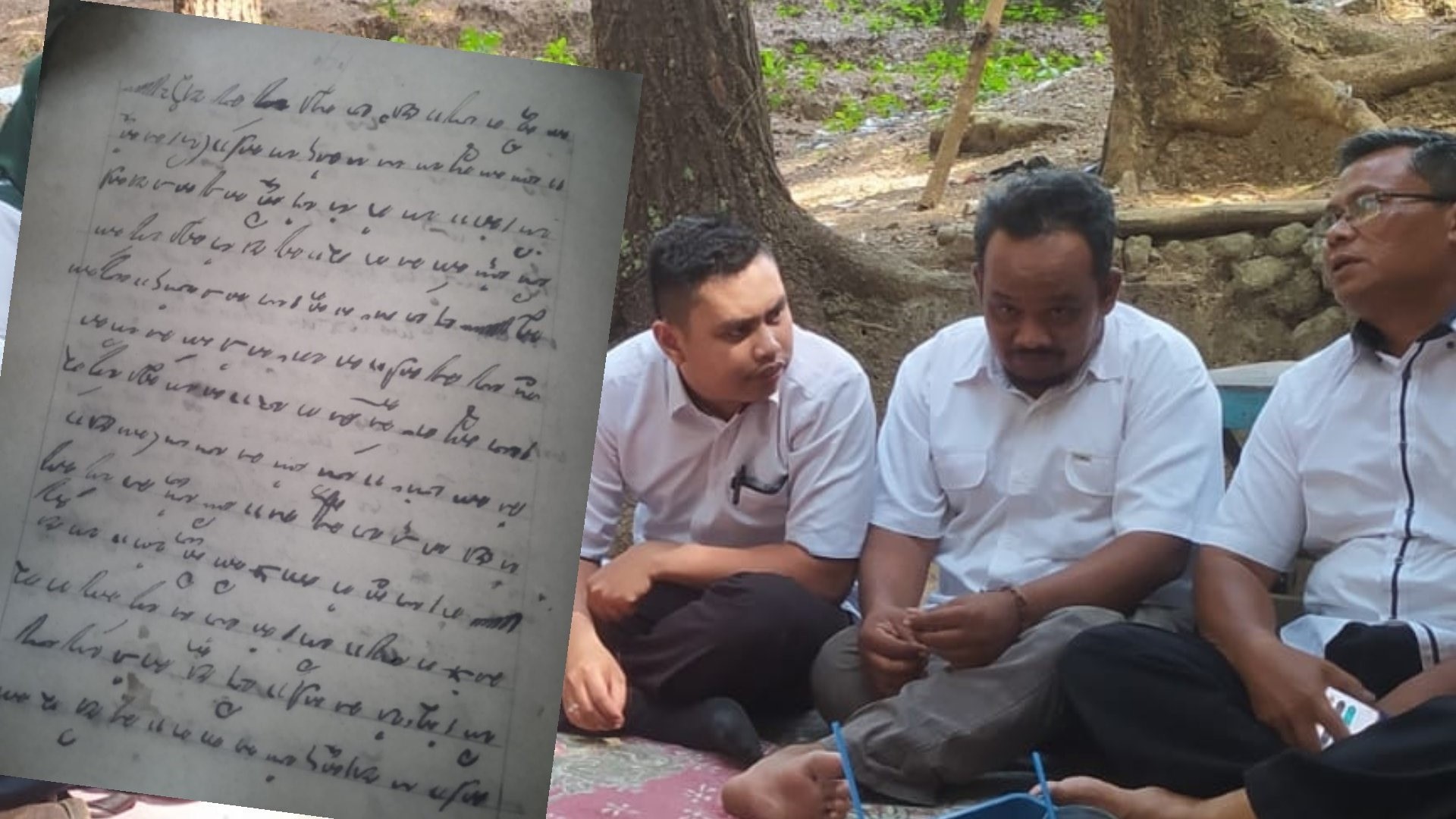 Dua Desa di Majalengka Geger Atas Penemuan Buku Kuno Beraksara Kawi 