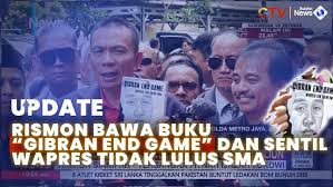 Membaca Ulang Batas Kebebasan Berekspresi Buku Gibran End Game: Wapres Tak Lulus SMA