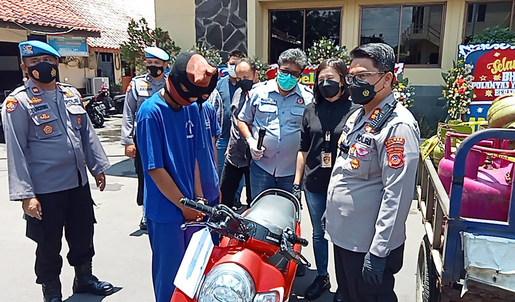2 Pemuda Asal Krangkeng Indramayu Ditangkap Polisi, Kasus Pencurian Sepeda Motor di Cirebon