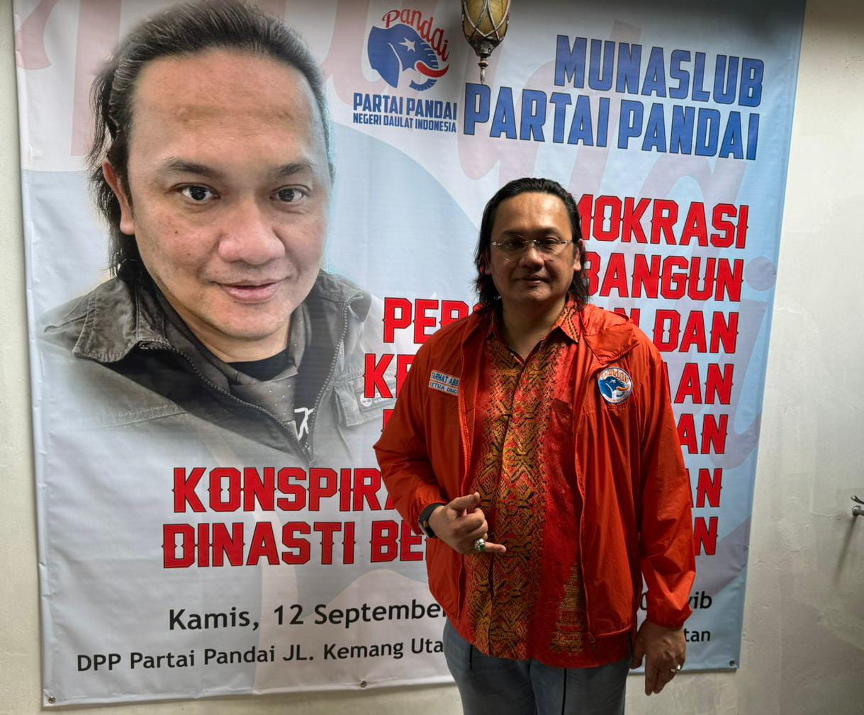 Gelar Munaslub, Farhat Abbas Resmi Pimpin Partai Negeri Daulat Indonesia (Pandai)