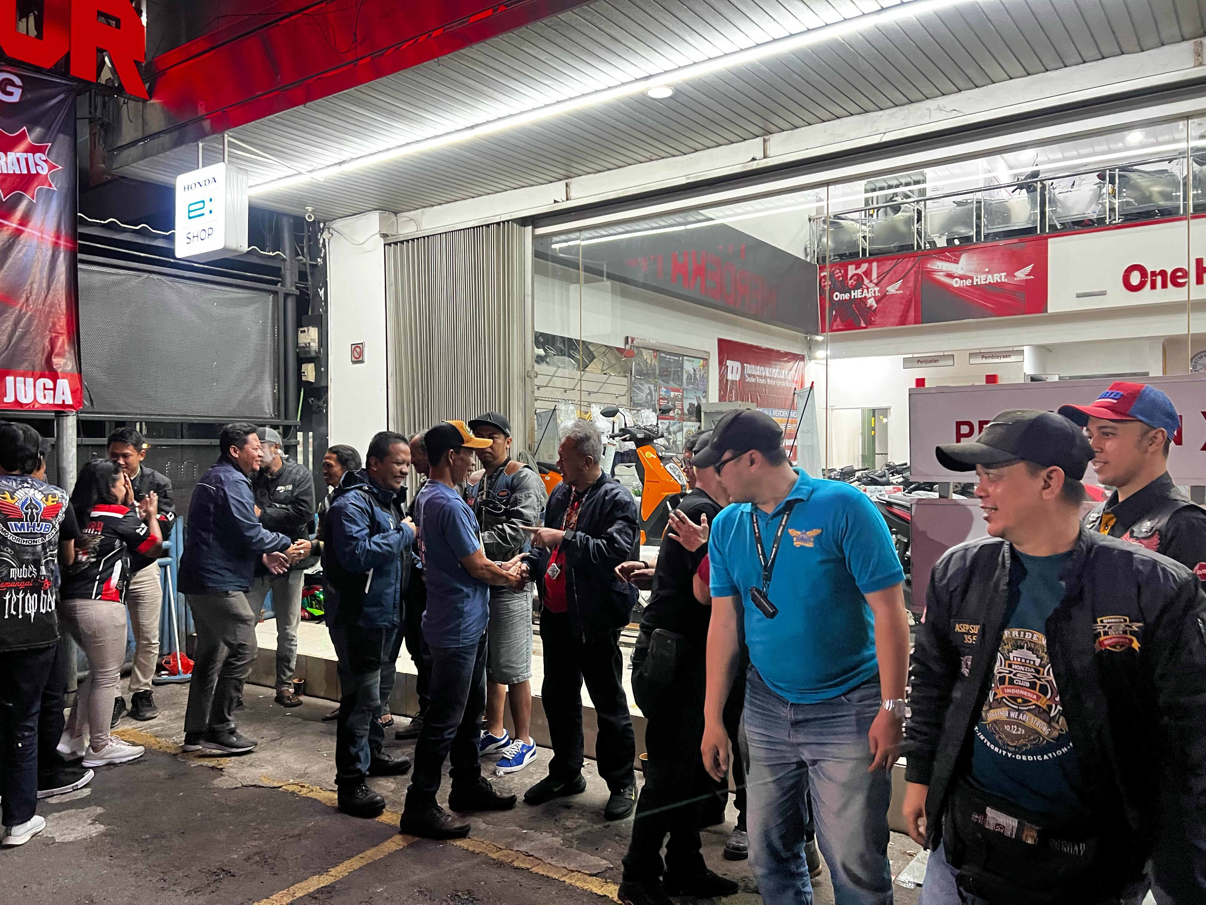 Kopdar dan Halal Bihalal Keluarga Besar Ikatan Motor Honda Bandung