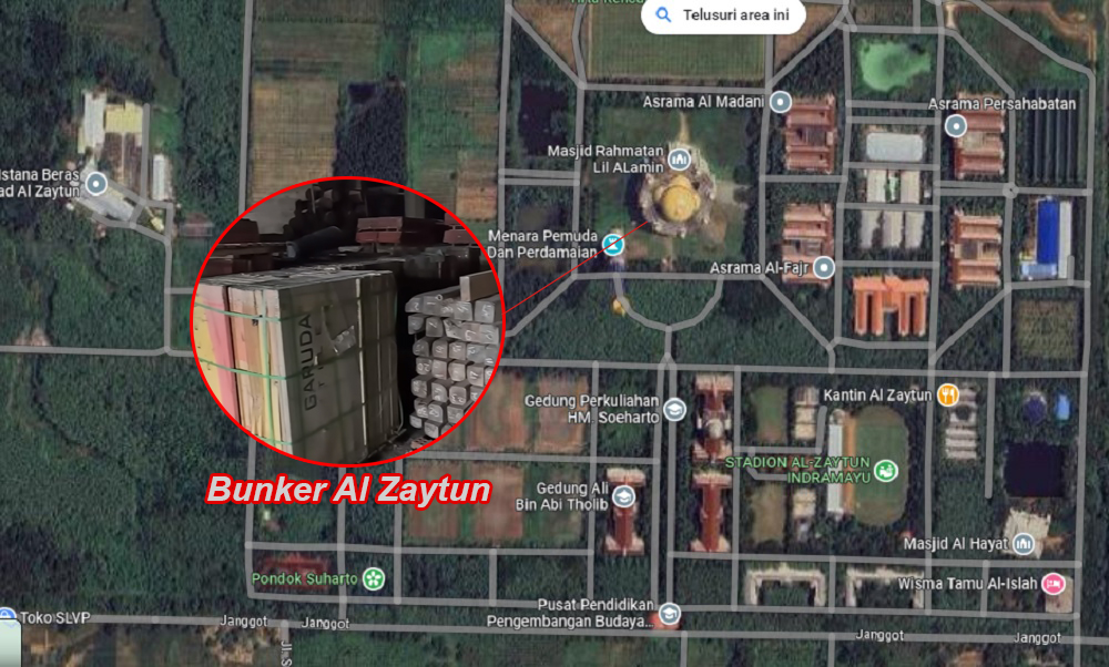 TERUNGKAP! Ini Penampakan Asli Bunker Senjata dan Sinagoge Al Zaytun, Isinya Berasal dari Tahun 1957