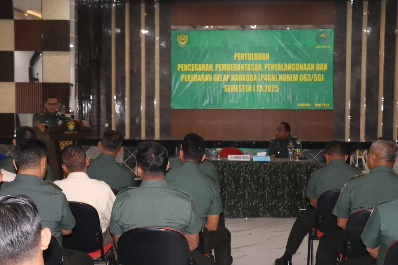 Perang Terhadap Narkoba, Danrem 063 SGJ: Ada Prajurit Terlibat, Diberhentikan Dengan Tidak Hormat