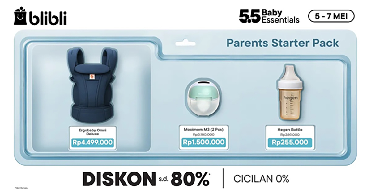 Promo 5.5 Kembali di Blibli! Intip Rekomendasi Produk untuk Ibu yang Baru Melahirkan