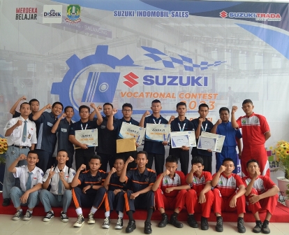 Libatkan Ratusan SMK, Suzuki Peduli Pendidikan Gelar Kompetisi Mekanik Berhadiah Mobil Hingga Mesin