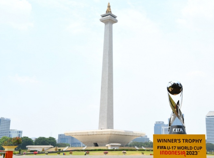 Trofi Piala Dunia U-17 Bakal Terpampang di 4 Kota, Masyarakat Bisa Foto Bareng