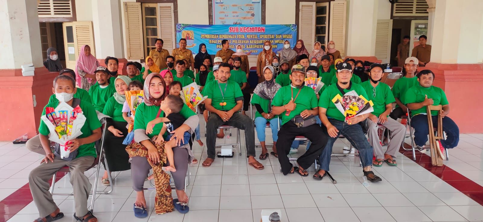 Dinas Sosial Gelar Bimbingan Bagi PPKS Kabupaten Cirebon