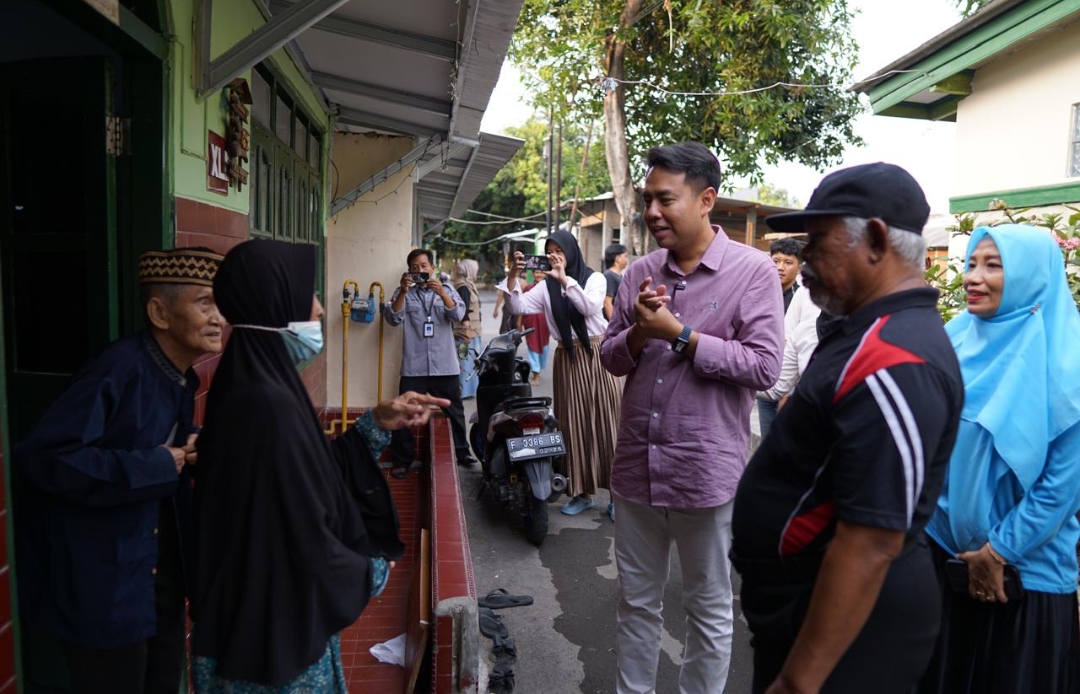 Sapa Warga Larangan Harjamukti, Suhendrik Didoakan Warga Agar Sukses di Pilkada Kota Cirebon