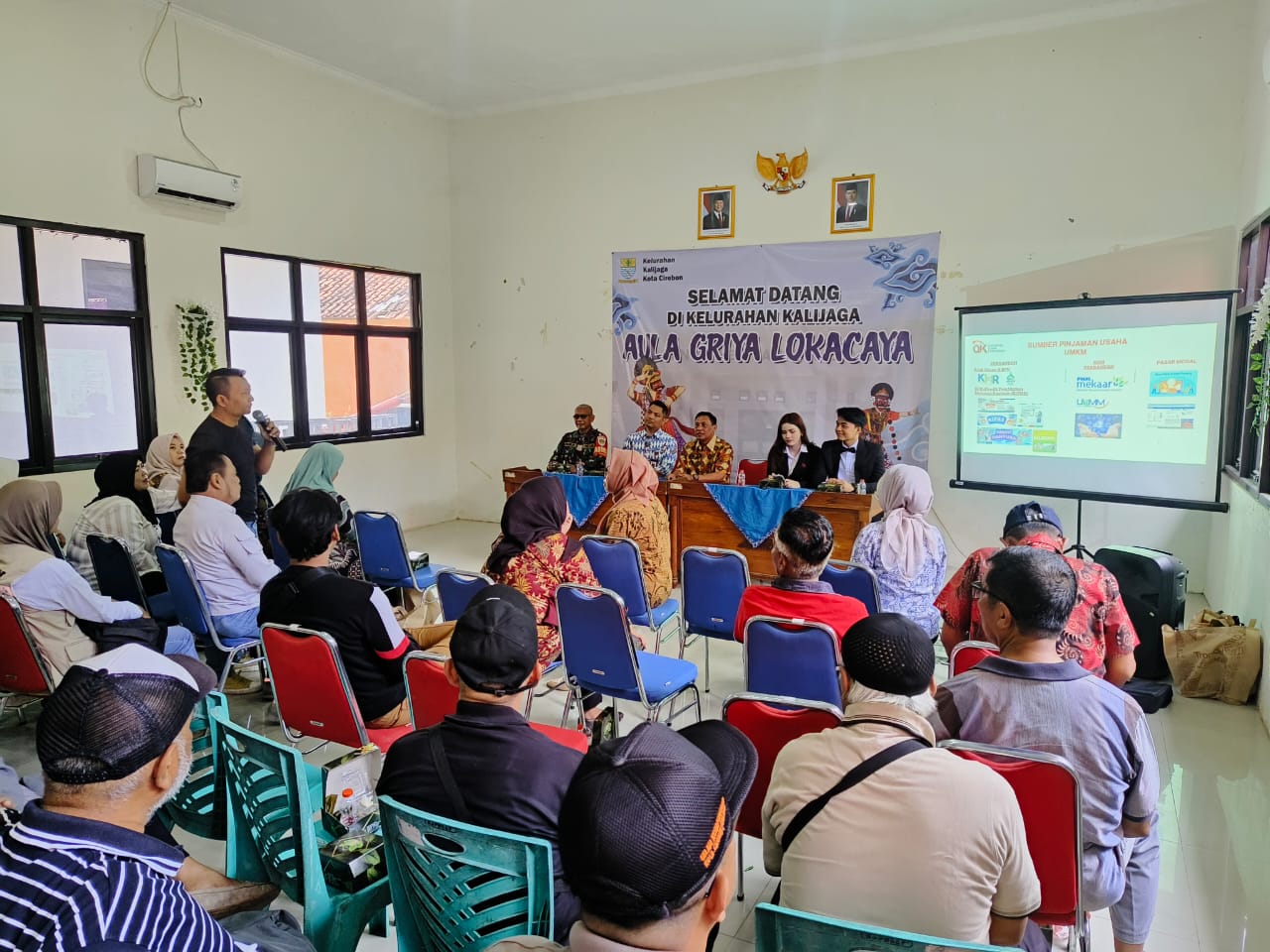 Babinsa Kelurahan Kalijaga Hadiri Sosialisasi Kebudayaan dan Etika Cirebon