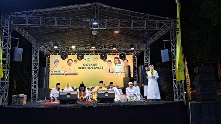 Acara Puncak HUT Ke-59, Golkar Bersholawat