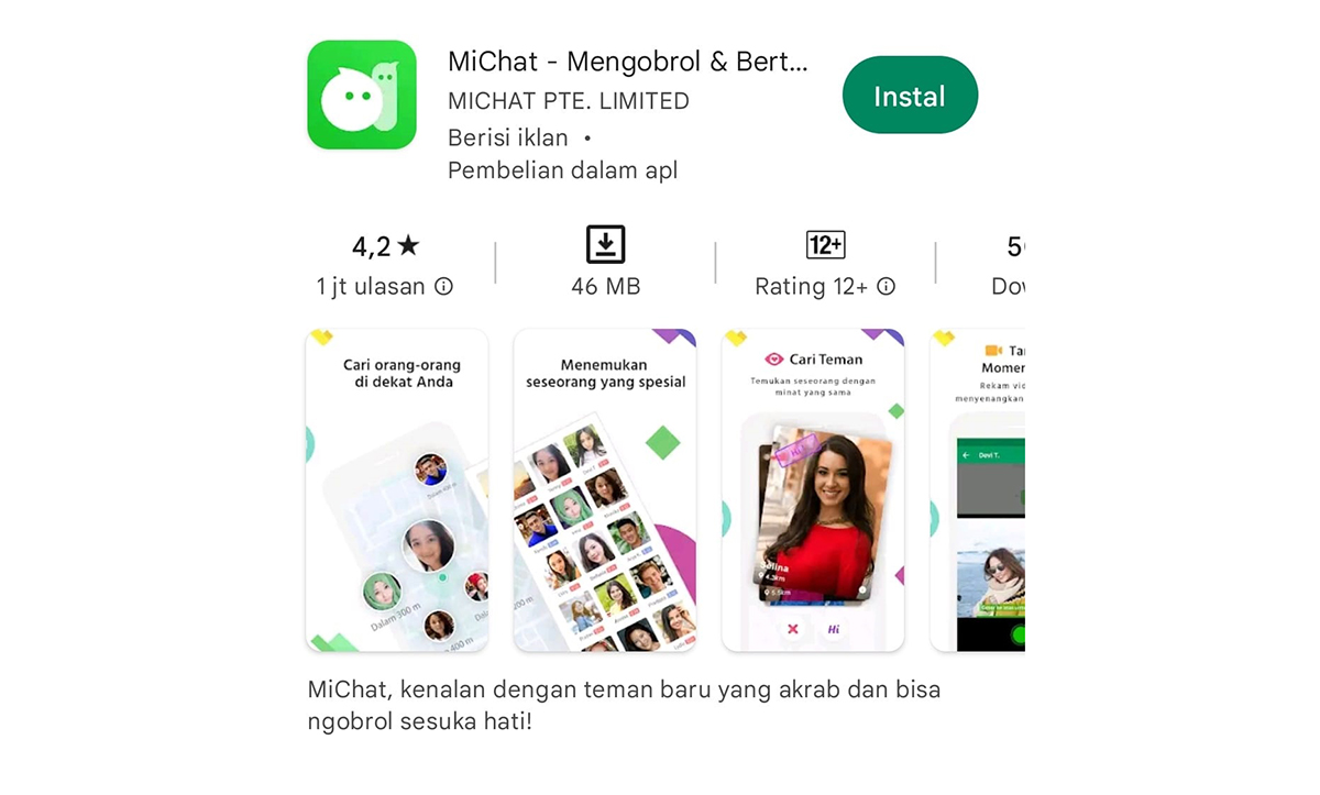 Indonesia Negara Pengguna Aplikasi Michat Terbanyak di Dunia, Waspada Penyakit Menular Seksual