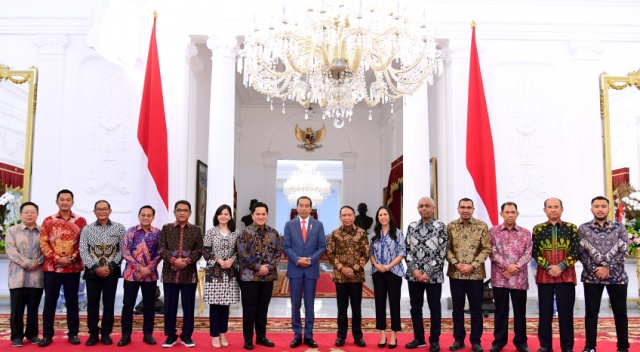 Bertemu Presiden Jokowi, Erick Thohir Sampaikan Ini untuk Kemajuan Sepakbola Nasional