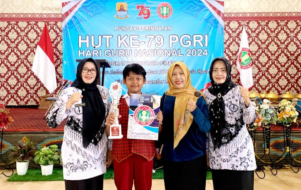 Edward J Said, Siswa SDN 1 Tukmudal Sukses Juara 1 Lomba OSN Matematika Tingkat Kabupaten Cirebon