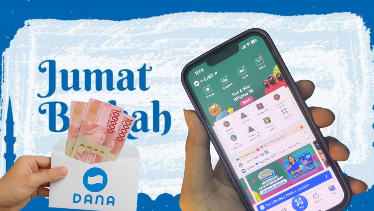 Edisi Jumat Berkah! Klik Tautan dan Dapatkan Saldo DANA Kaget Gratis Sebesar Rp115.000, Jangan Ketinggalan!