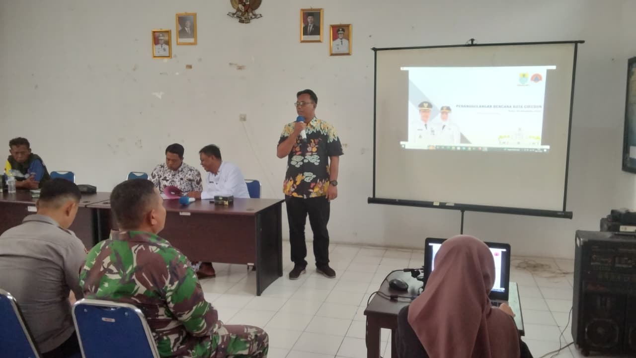 Babinsa Kesenden Hadiri Bimtek Kampung Siaga Bencana Tahun 2025