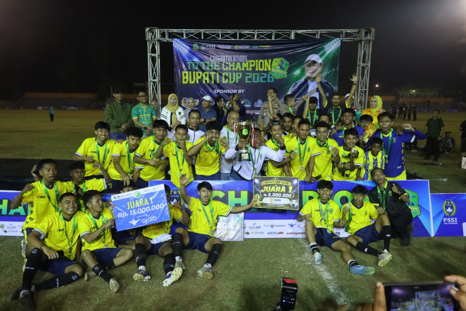 Luragung Juara Lagi! Taklukkan Ciawigebang Lewat Adu Penalti di Final Bupati Cup 2026