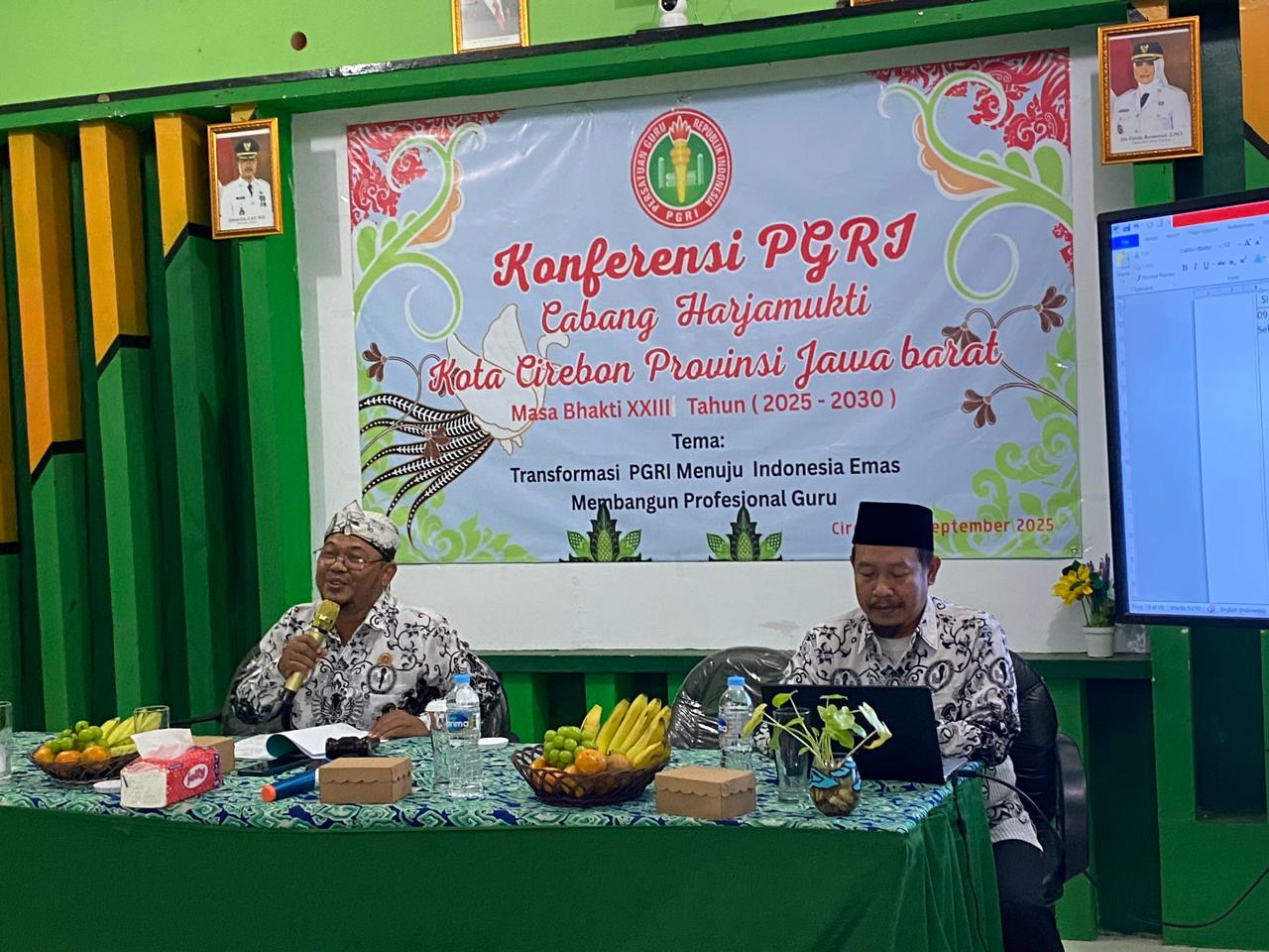 PGRI Cabang Harjamukti Gelar Konfercab, Tuntaskan LPJ dan Pilih Pengurus Baru