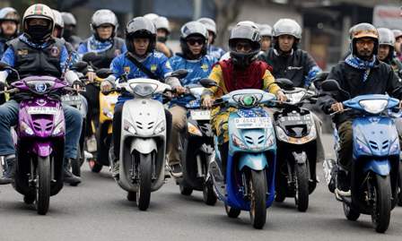 Ratusan Yamaha Mio Lintas Generasi Hadir Mio Ride The Hype Jadi Bukti Solidaritas Skutik Legendaris Indonesia