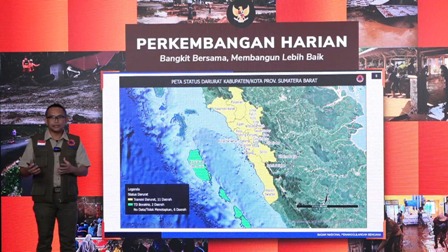Waspada Bencana Susulan, BNPB Imbau Warga Perhatikan Hujan Intensitas Tinggi
