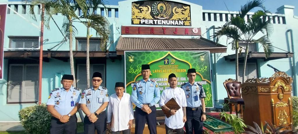 608 Napi Lapas Kelas I Kesambi Cirebon Mendapatkan Remisi khusus Idul Fitri 