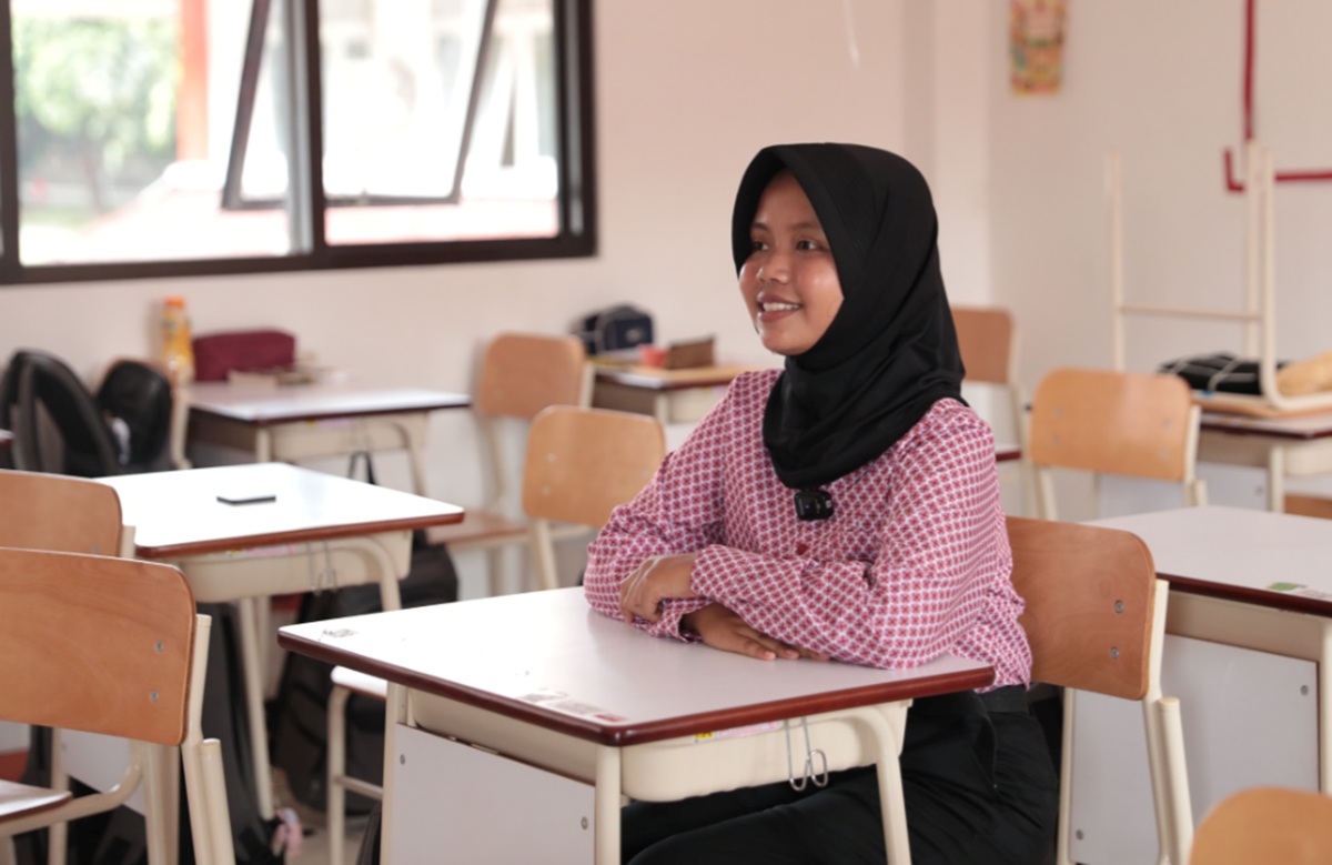 Jumaroh Belajar dan Makan Teratur di Sekolah Rakyat: Ingin Kuliah Tinggi