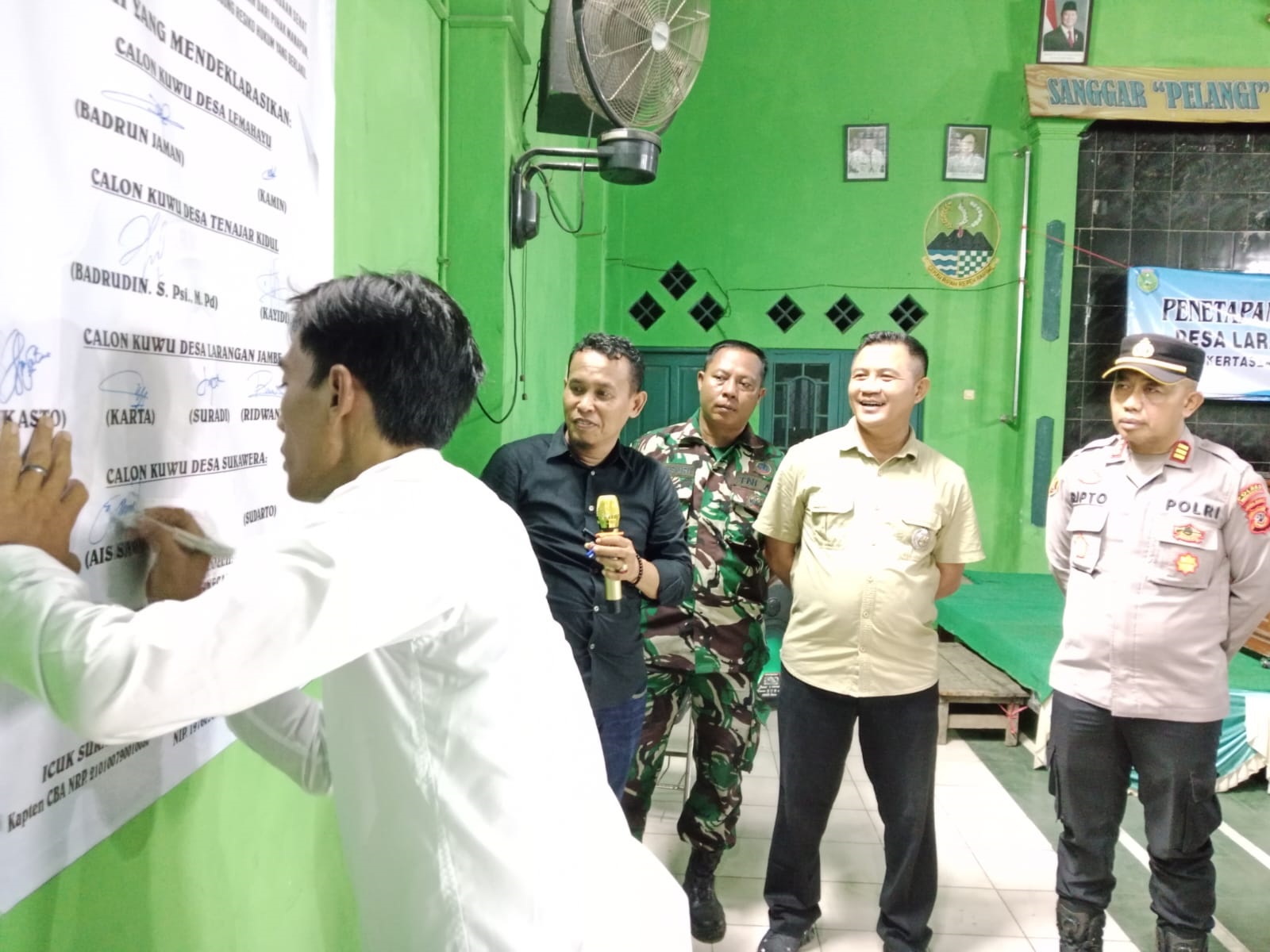 Siap Digelar, 10 Calon Kuwu di Indramayu Deklarasi Pilwu Damai