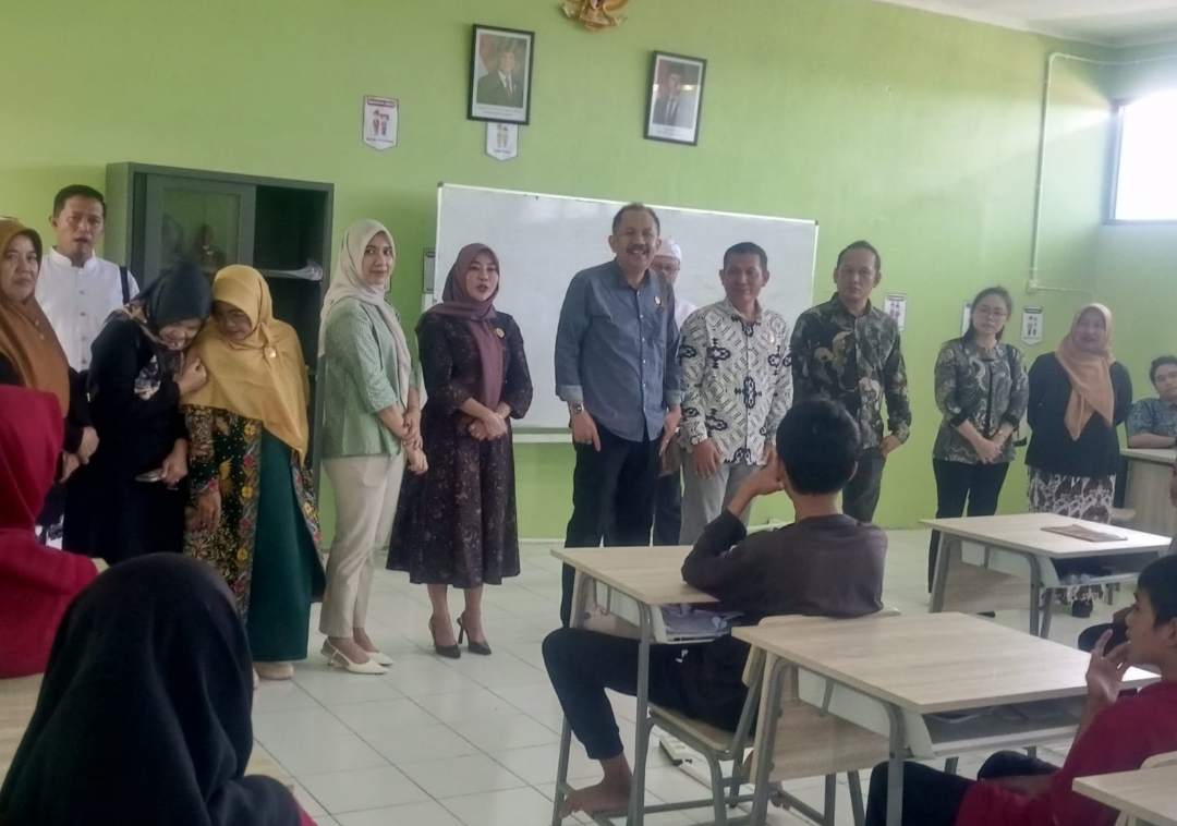 Tinjau Sekolah Rakyat, Komisi III DPRD Kota Cirebon: Pelaksanaannya Cukup Bagus