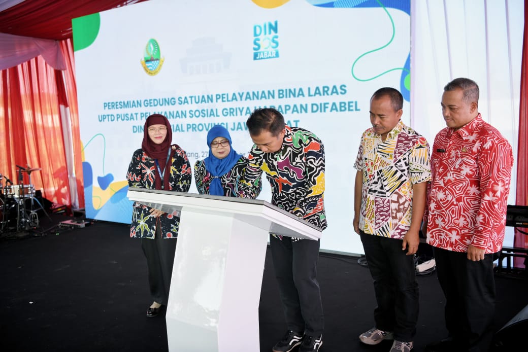 Bey Machmudin Resmikan Gedung Satpel Bina Laras Panti ODGJ di Sumedang