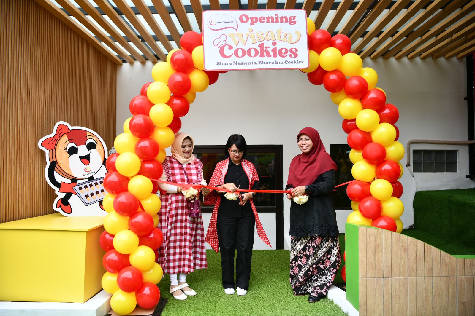 Amanda Soemedi Resmikan Wisata Cookies di Bandung