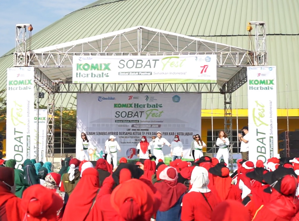 Sobat Fest Senam Senafas di 77 Kota dari Sabang sampai Merauke, Sehatkan Indonesia!