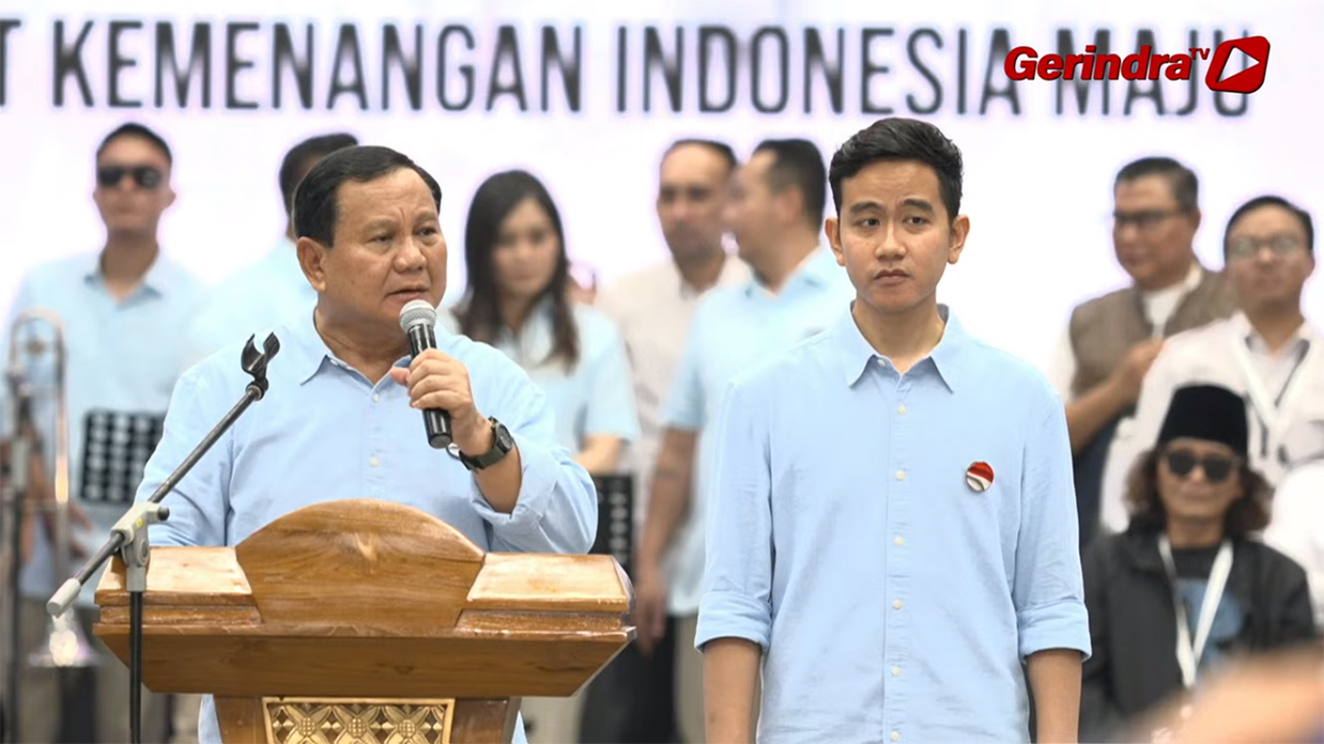 Deklrasasi Prabowo - Gibran, Anak Jokowi: Tenang Saja, Saya Sudah Ada di Sini 