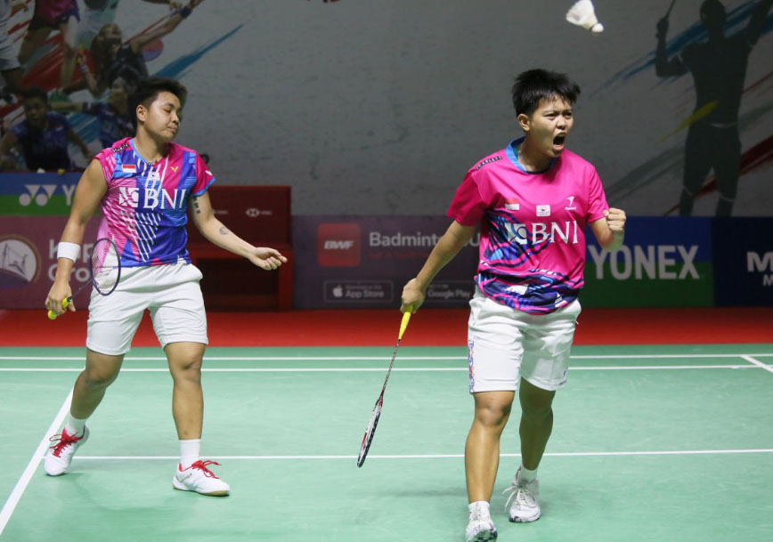 Apriyani/Fadia Mengamuk di Japan Open 2022, Wakil Kanada Langsung Angkat Koper