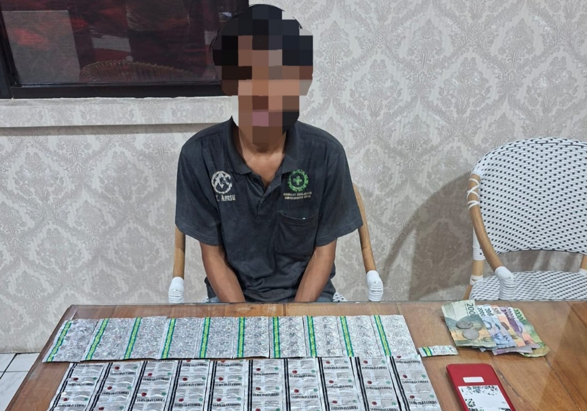 Pria Asal Jamblang Ditangkap Polisi di Kedawung, Barang Buktinya Ratusan Butir OKT 