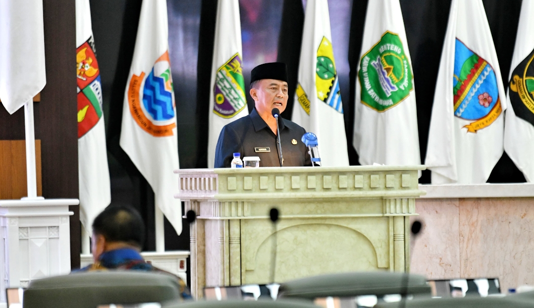 Wakili Gubernur dan Wagub Jabar, Sekda Herman Hadiri Rapat Paripurna Terkait Ranperda Pelaksanaan APBD 2024