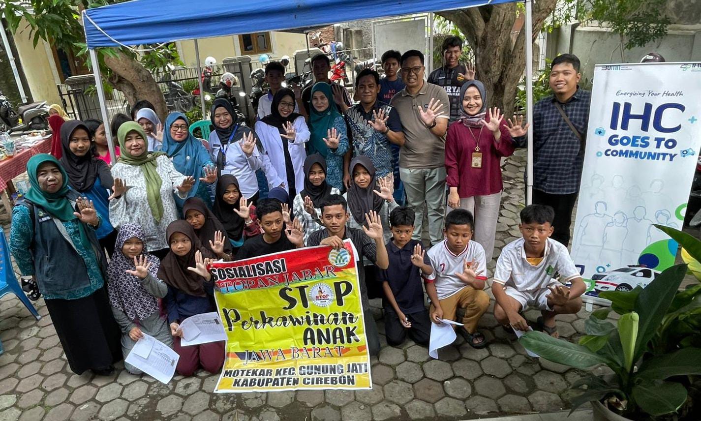 RSPC Gencarkan Edukasi Gaya Hidup Sehat kepada Generasi Muda di Kecamatan Gunung Jati