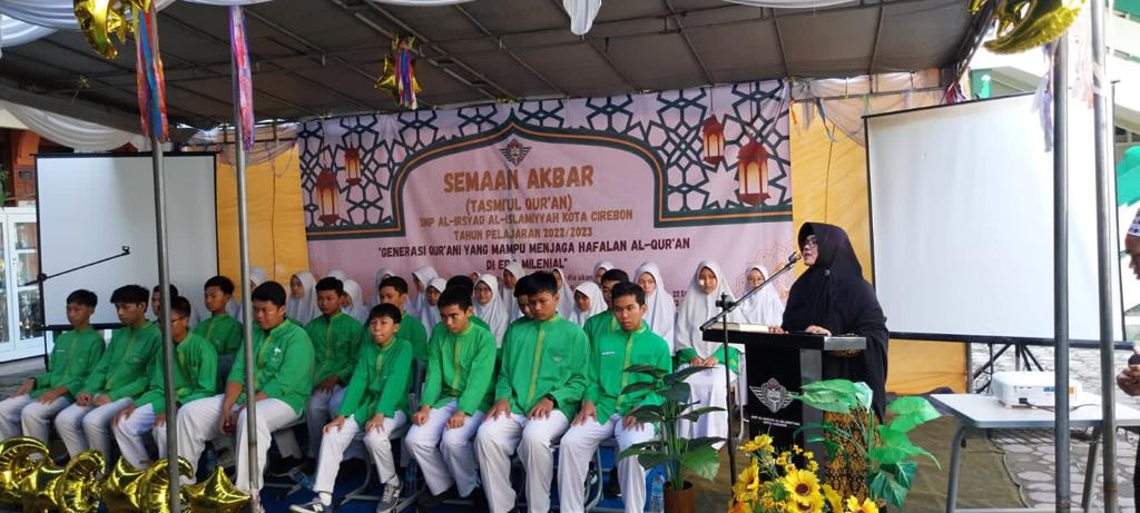 40 Siswa SMP Al-Irsyad Al-Islamiyyah Ikuti Prosesi  Semaan Akbar 