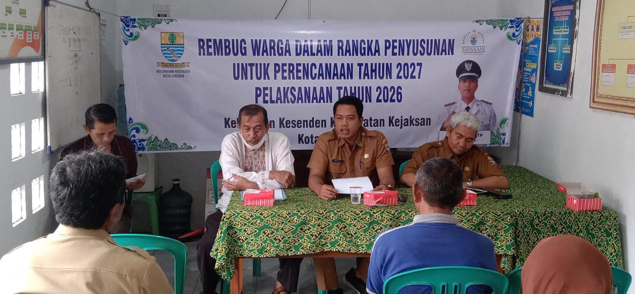 Jalan Rusak dan Drainase Jadi Sorotan, Ini Prioritas Pembangunan Kesenden