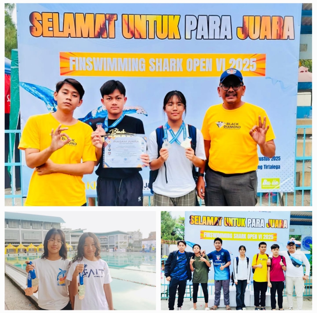 3 Peselam Black Diamond Kota Cirebon Raih 9 Medali di 2 Kejuaraan Selam