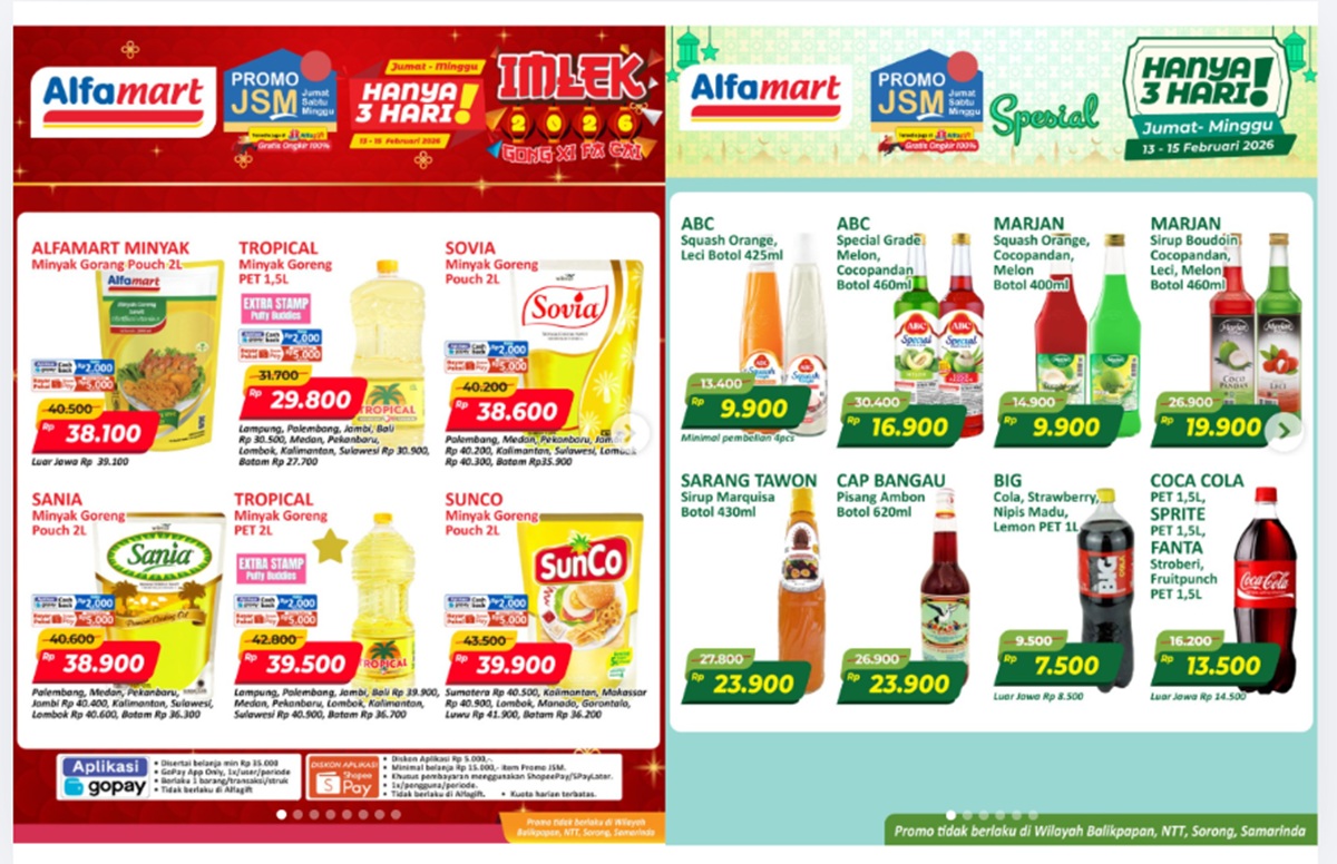 Promo JSM Alfamart 13–15 Februari 2026: Daftar Diskon Terbaru, Cara Cek Katalog dan Tips Belanja Hemat