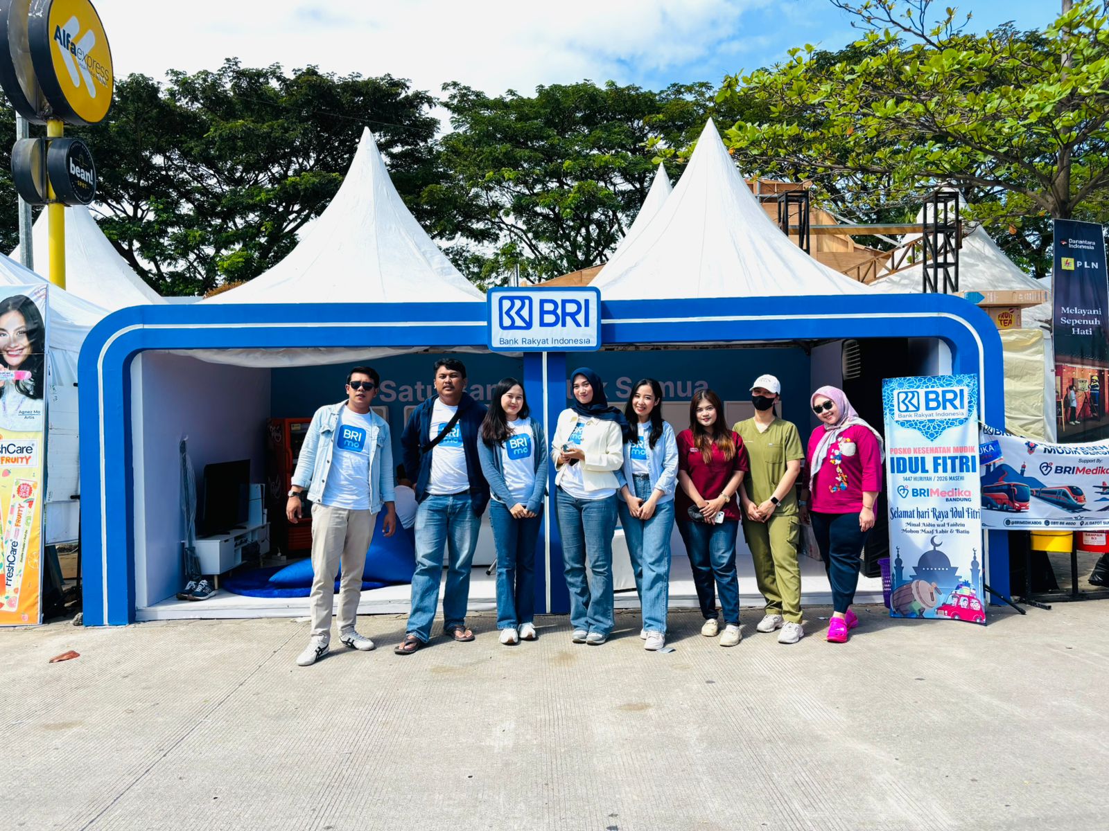 Posko Mudik BRImo 2026 Hadir di Cirebon, Pemudik Bisa Istirahat dan Nikmati Promo