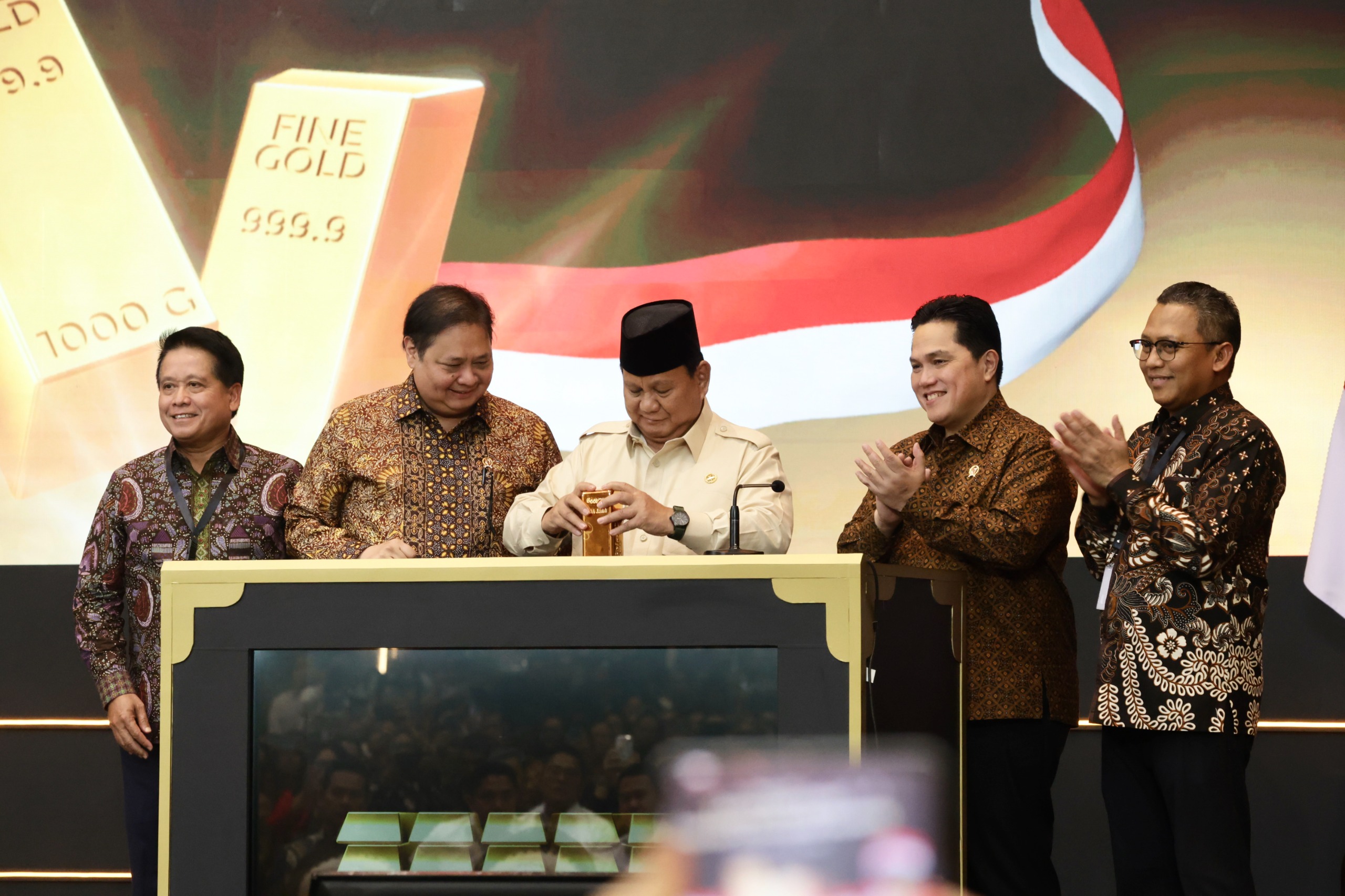 Presiden Prabowo Resmi Luncurkan Bank Emas, Punya Potensi Buka 1,8 Juta Lapangan Kerja Baru