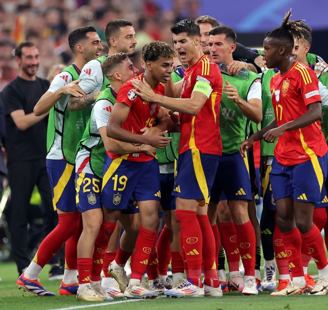 Taklukan Pasukan Ayam Jantan, Spanyol lolos Final Euro 2024