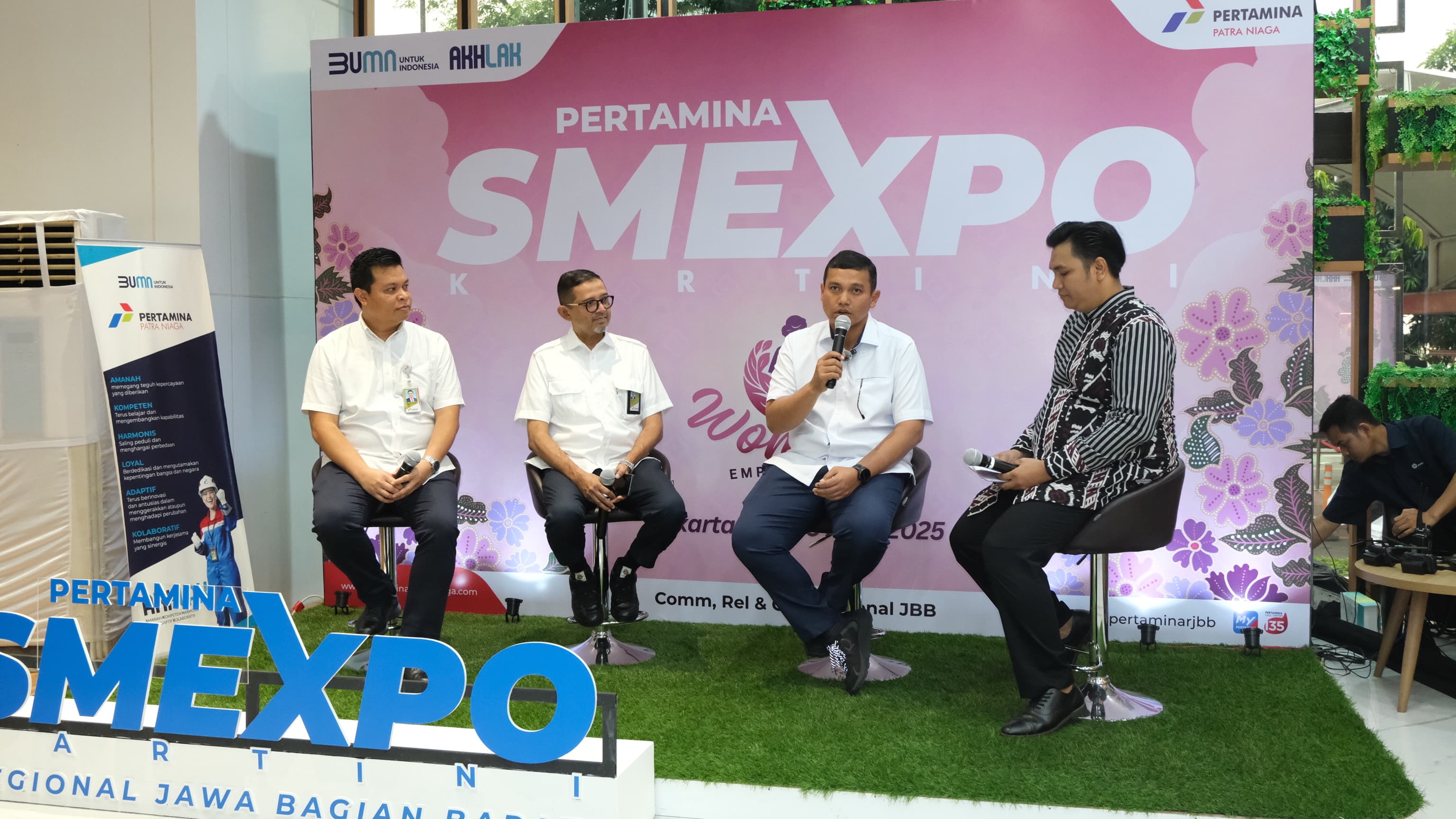 Pertamina Patra Niaga Regional JBB Dorong Pertumbuhan UMK Lewat SMEXPO Kartini 2025