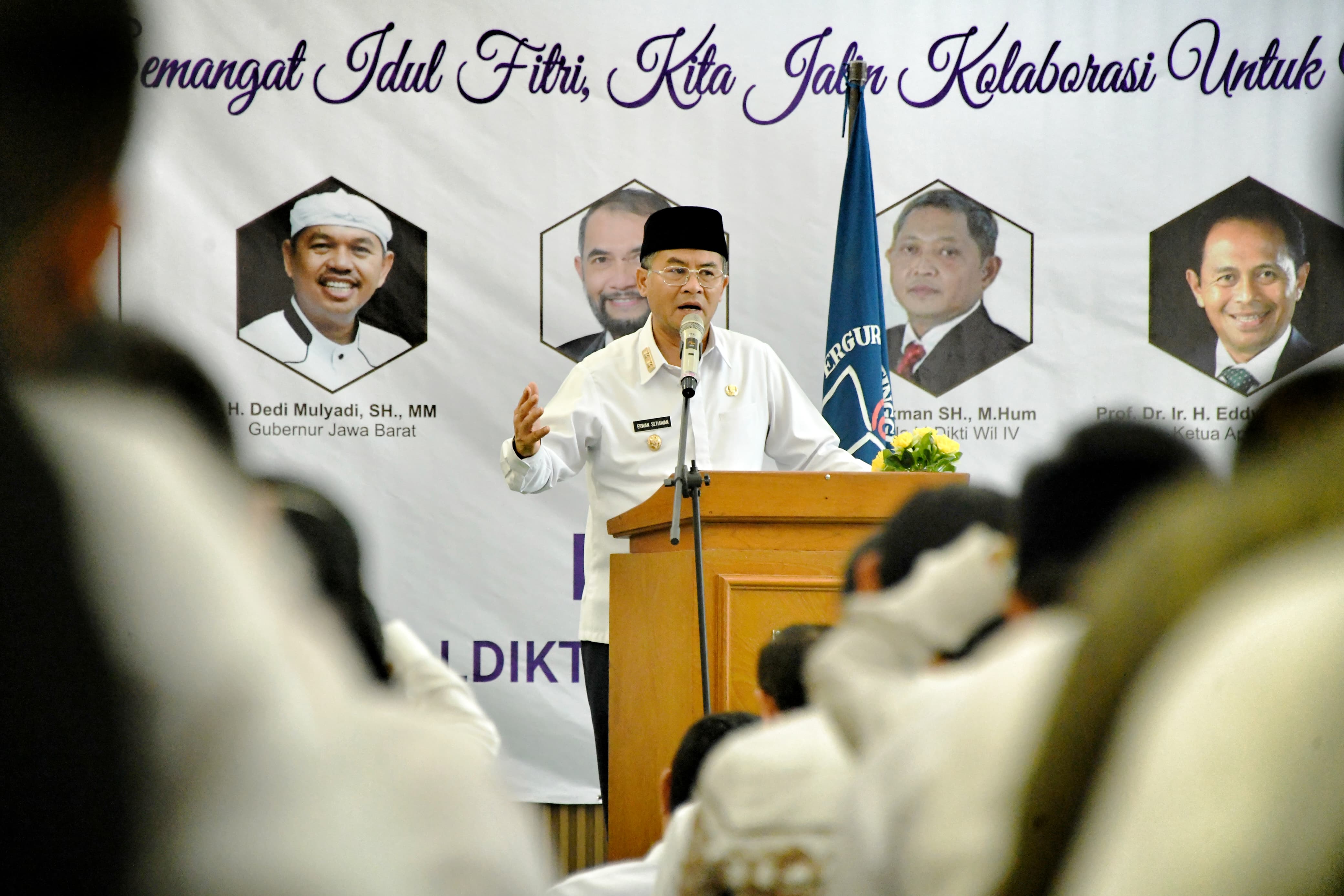 Hadiri Halal Bihalal, Wagub Jabar Punya Harapan Ini Kepada PTS