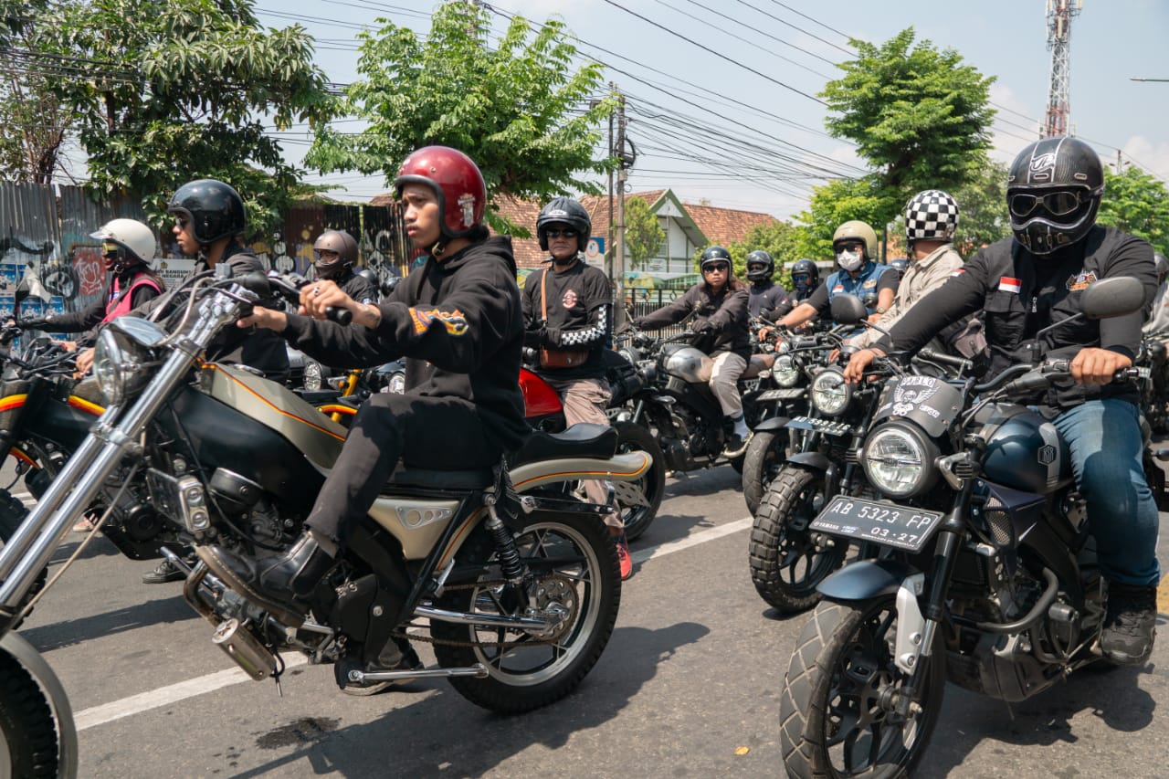 Semakin Jadi Pusat Perhatian, XSR 155 Riders Union Meriahkan Gelaran Kustomfest 2024 