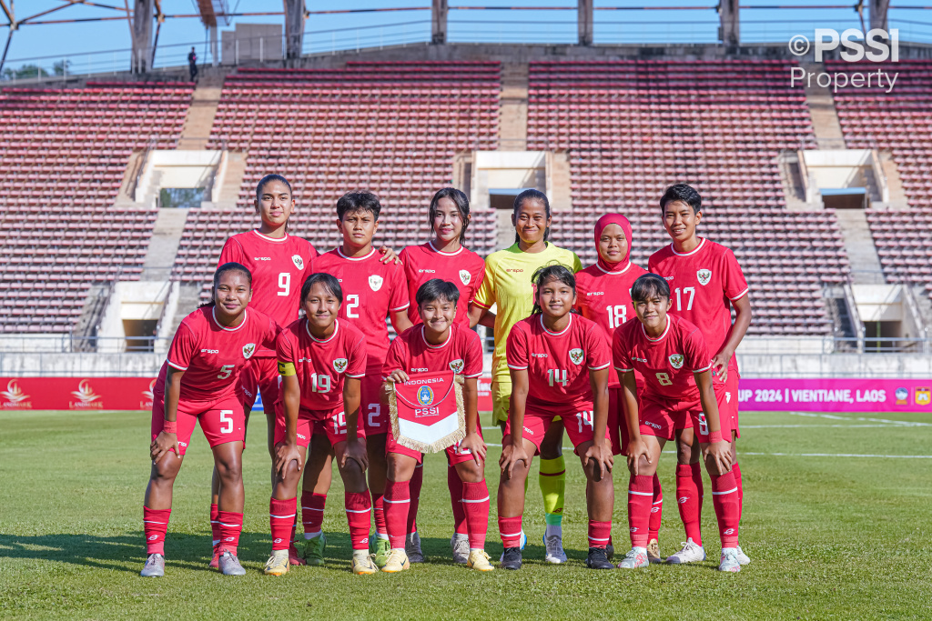 Luar Biasa! Rangking Timnas Putri Indonesia Naik ke Peringkat 97 Dunia 