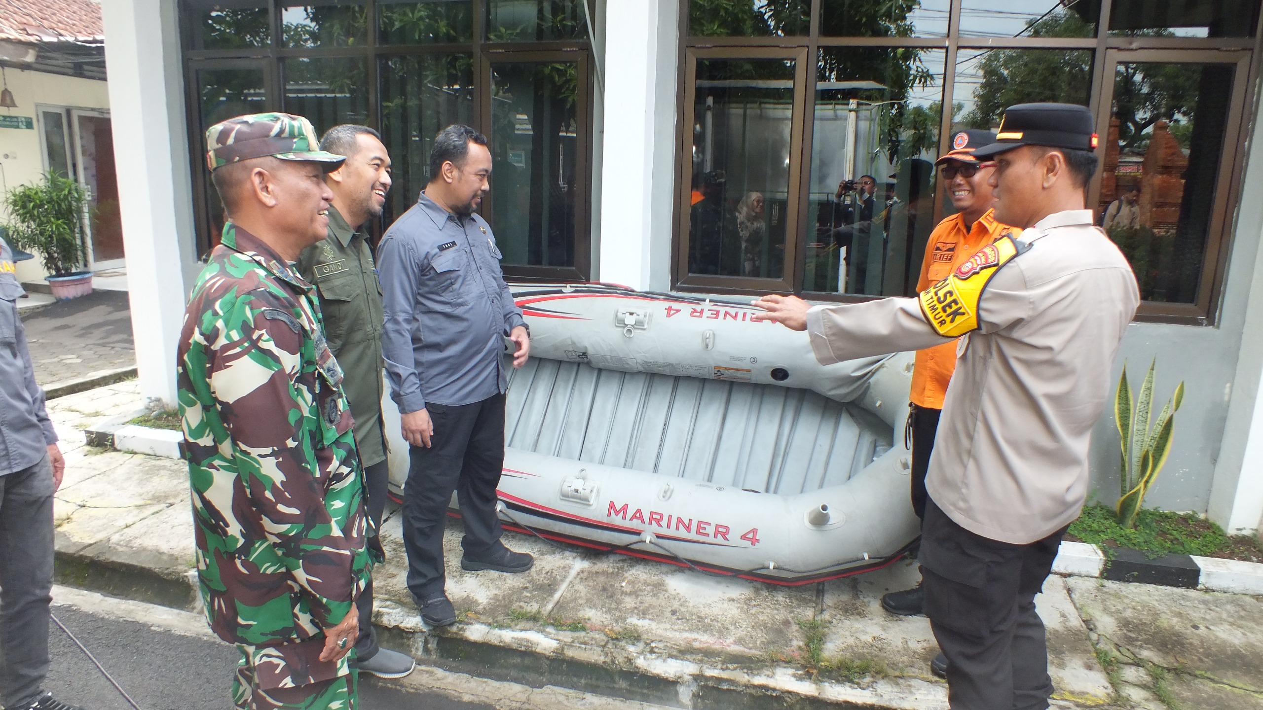 Danramil Pimpin Apel Kesiapsiagaan Darurat Bencana di Kecamatan Harjamukti